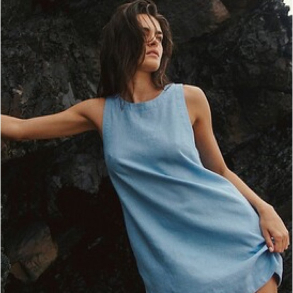 Free People Full Of Sunshine Cotton-Linen Mini